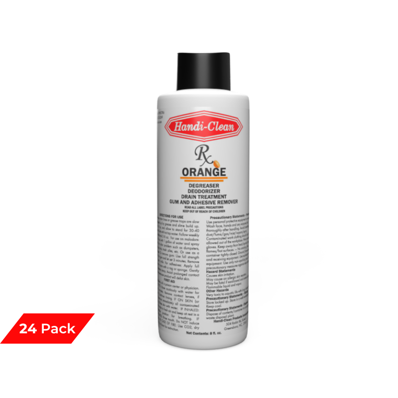 Rx Orange, Gum Remover/Drain Treatment/Degreaser